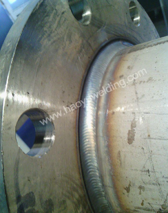 Machin tiyo bride otomatik Automatic Pipe Flange Welding Machine