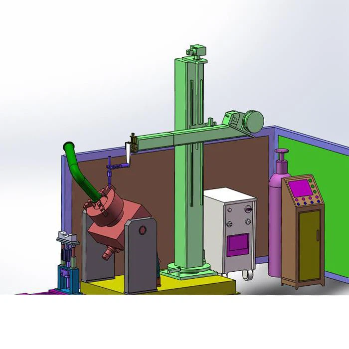 Tube Butt Circular Seam Automatic Welding Machine